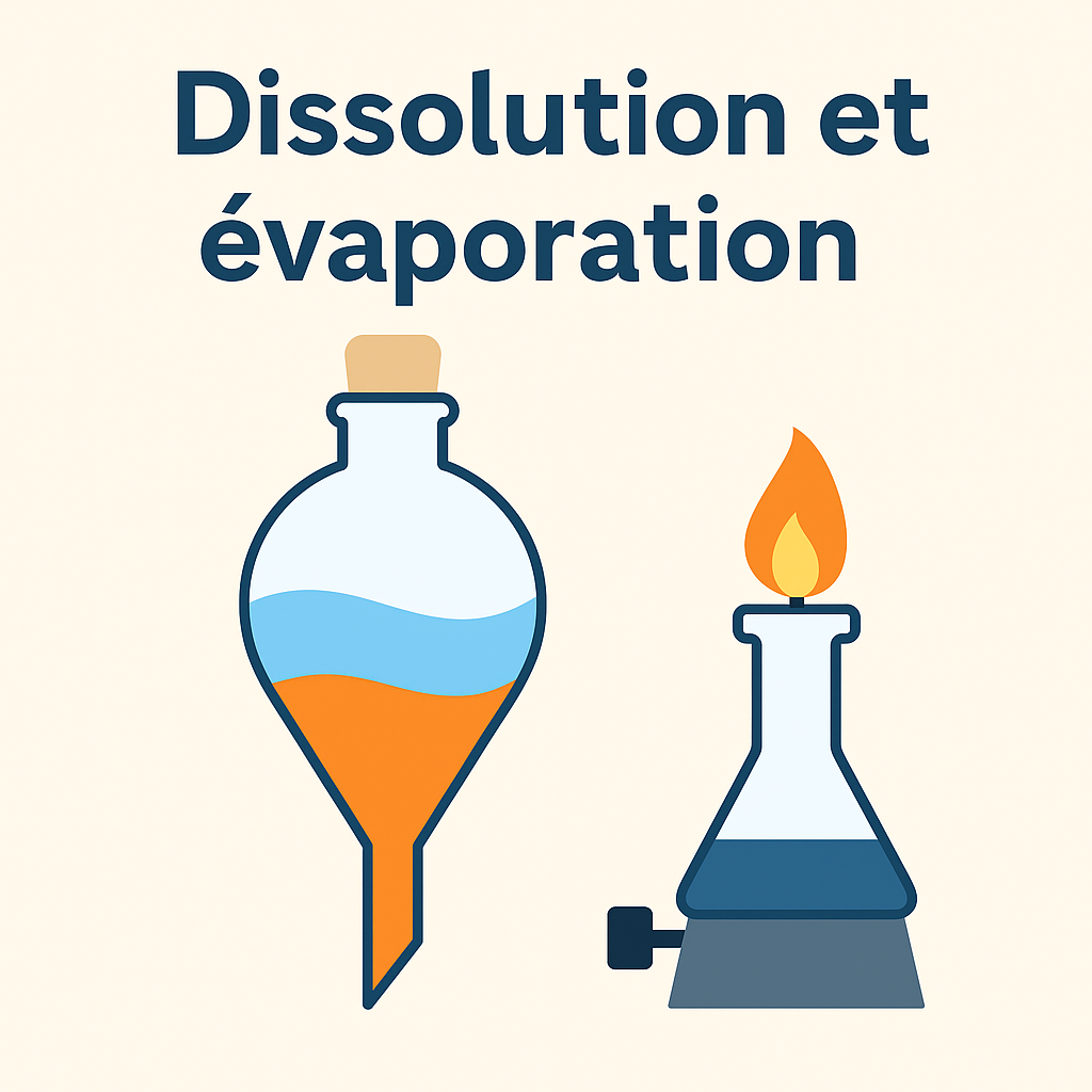 Dissolution et évaporation CM1