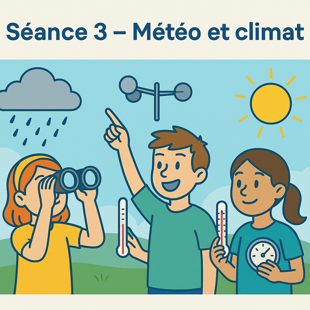 La météo et le climat CM1-CM2