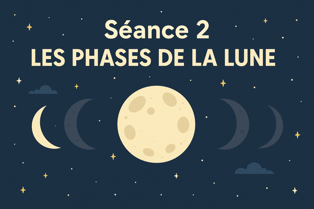 Les Phases de la Lune CM1-CM2